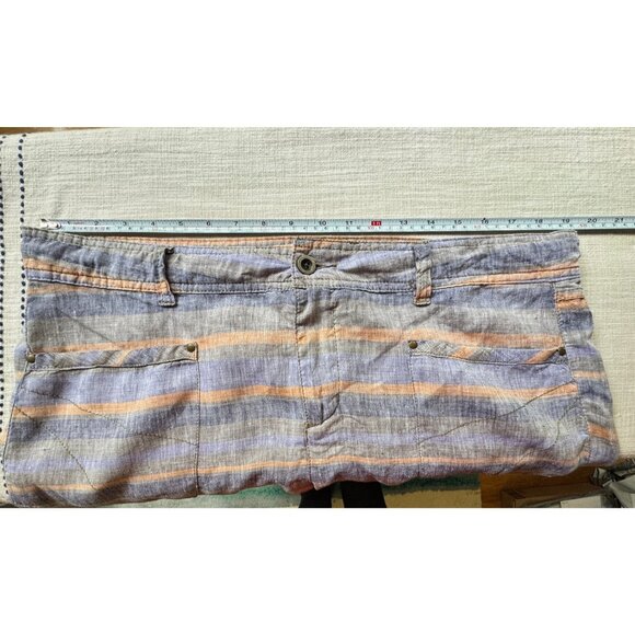 Toad‎ & Co Women's Far Flung Linen Shorts Sz 14 Casual Walking Everyday Summer - Picture 13 of 16